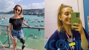 Woman who fought off cancer three times with chemotherapy, amputation and surgeries qualifies as a doctor to ‘give back’