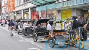 Crackdown on rogue pedicabs in London