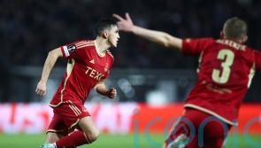Jamie McGrath earns Aberdeen a point but Europa League chances end in Greece