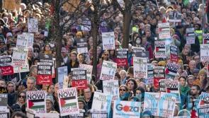 Former Scottish minister booed as pro-Palestinian activists rally