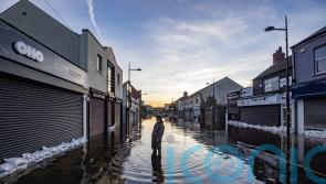 Storm Debi brings heavy rain and gale-force winds to parts of UK