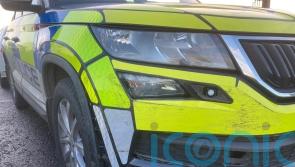 Two officers escape serious injury after vehicle is rammed
