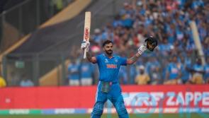 Virat Kohli hits record ton as India beat New Zealand to reach World Cup final