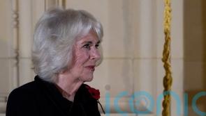 Queen praises young writers at reception for essay competition winners