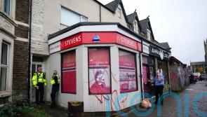 Shadow Welsh secretary’s office daubed with red paint after Gaza vote