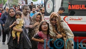 Shifa Hospital patients and staff leave the compound, Gaza health officials say