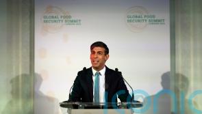 Sunak tells food summit no parent should ever watch their child starve