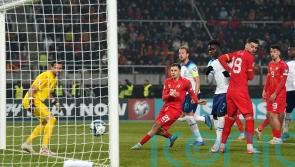 England bring qualifying campaign to lacklustre close with North Macedonia draw