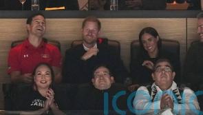 Harry and Meghan make surprise appearance at Vancouver ice hockey game