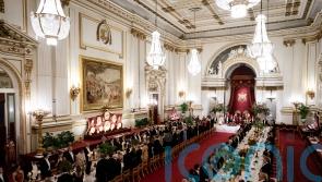 Charles rebrands state banquet tableware with his kingly cypher