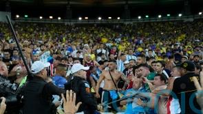 Crowd trouble at Maracana mars famous Argentina victory against Brazil