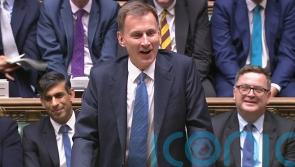 Hunt sets out plan to boost economy and cut taxes