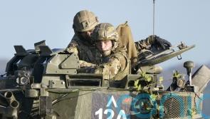 William takes up role as regiment’s chief by participating in mock assault
