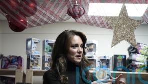 Kate praises &lsquo;lifeline&rsquo; provided by baby banks during visit to charity