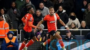 Luton leave it late as Jacob Brown goal sinks Crystal Palace
