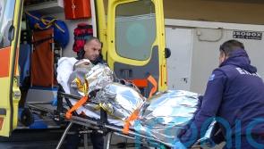 Search for missing crewmen after cargo ship sinks in heavy seas off Lesbos