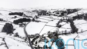 Yellow warning for snow and ice across parts of the country