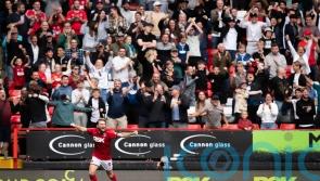 Alfie May on the spot against former club Cheltenham