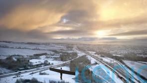 Snow showers and freezing nights to continue into weekend