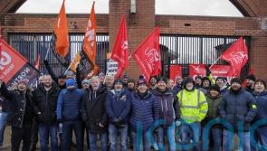 Transport and education workers go on strike amid ‘debilitating’ pay situation