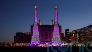 David Hockney unveils Christmas display to bring ‘joy and hope’ to Londoners