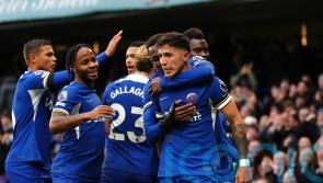 Chelsea hold on to beat Brighton despite playing second half with 10 men