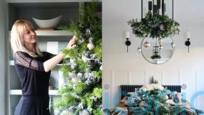 Nail varnish baubles and a foraged tree: How to festively decorate your home for free from a DIY mum who saved thousands
