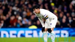 Tottenham captain Son Heung-min fumes at ‘unacceptable’ five-match winless run