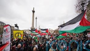 Thousands of pro-Palestine protesters call for immediate ceasefire