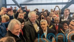 Sadiq Khan opens first new London mainline train station in 10 years