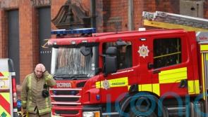 Eight fire appliances fight ongoing blaze in Ayr town centre