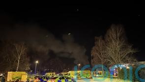 Flames and smoke seen after ‘explosion’ at South Wales industrial estate
