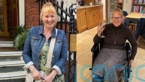 Mum who broke leg adjusting festive lights says 12 weeks unable to walk made it the ‘most relaxing Christmas ever’