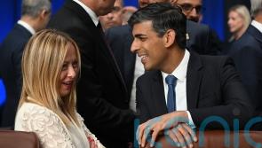 Sunak in Rome for illegal migration talks