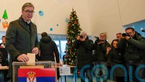 Serbia’s populists claim sweeping victory in country’s parliamentary election