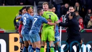 Aston Villa and Brentford charged over late fracas