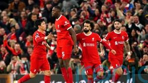 Mohamed Salah on target as Arsenal retain top spot after draw at Liverpool