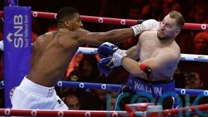 Anthony Joshua produces brilliant display to beat Otto Wallin after fifth round