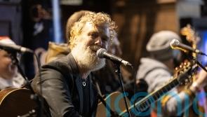 Thousands of Dubliners gather to watch annual Christmas Eve charity busk