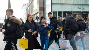 Boxing Day shopper footfall down a fifth on last year, figures suggest