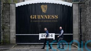 It’s a privilege, say local duo who put new year on Dublin’s St James’s Gate