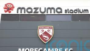 Ged Brannan salutes Morecambe’s effort in late draw at home to Harrogate
