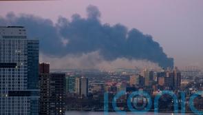100 firefighters tackle blaze at former Singer sewing machine factory