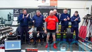 British firefighter falls short of world weightlifting record