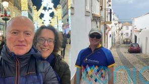 Retired teachers exploring Europe for free through house swaps say one couple even named baby after their daughter