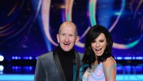 Eddie the Eagle steps on to rink with new partner ahead of Dancing On Ice launch