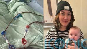 Mother who needed body’s worth of plasma replaced after C-section says donors gave her ‘opportunity to raise my son’