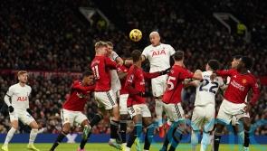 Tottenham twice fight back to deny Man Utd victory in front of Sir Jim Ratcliffe