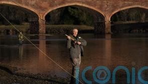 TV’s Paul Whitehouse casts first line to mark beginning of salmon fishing season