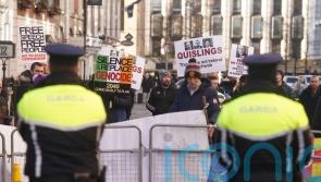 Two protests held at Leinster House as Dail returns